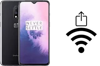 How to generate a Wi-Fi QR code on an OnePlus 7