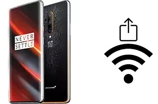 How to generate a Wi-Fi QR code on an OnePlus 7T Pro 5G McLaren