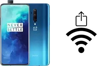 How to generate a Wi-Fi QR code on an OnePlus 7T Pro