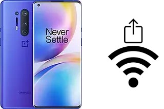 How to generate a Wi-Fi QR code on an OnePlus 8 Pro