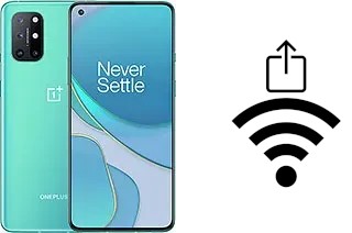 How to generate a Wi-Fi QR code on an OnePlus 8T