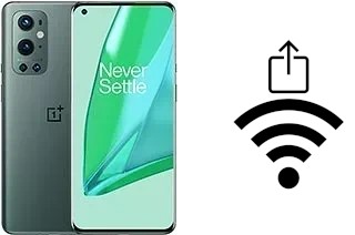 How to generate a Wi-Fi QR code on an OnePlus 9 Pro