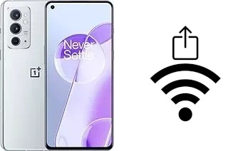 How to generate a Wi-Fi QR code on an OnePlus 9RT 5G