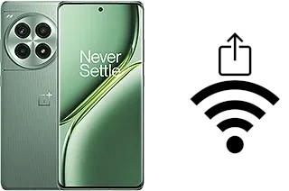 How to generate a Wi-Fi QR code on an OnePlus Ace 3 Pro