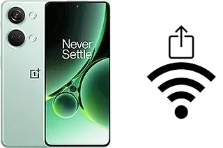 How to generate a Wi-Fi QR code on an OnePlus Nord 3