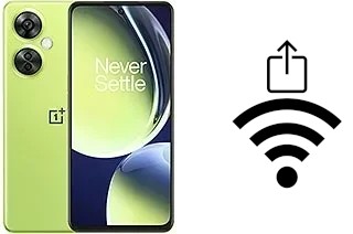 How to generate a Wi-Fi QR code on an OnePlus Nord CE 3 Lite