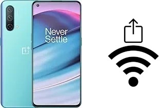 How to generate a Wi-Fi QR code on an OnePlus Nord CE 5G