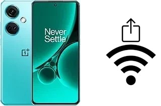 How to generate a Wi-Fi QR code on an OnePlus Nord CE3