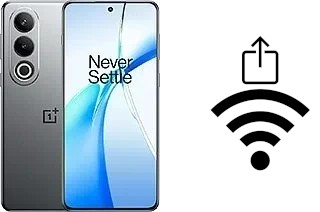 How to generate a QR code with the Wi-Fi password on a OnePlus Nord CE4