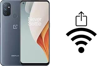 How to generate a Wi-Fi QR code on an OnePlus Nord N100