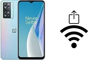 How to generate a Wi-Fi QR code on an OnePlus Nord N20 SE