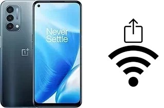 How to generate a Wi-Fi QR code on an OnePlus Nord N200 5G