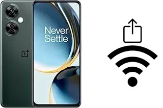 How to generate a Wi-Fi QR code on an OnePlus Nord N30