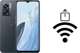 How to generate a Wi-Fi QR code on an OnePlus Nord N300