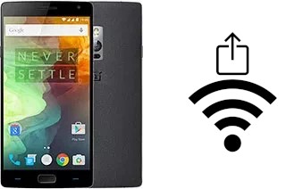 How to generate a Wi-Fi QR code on an OnePlus 2