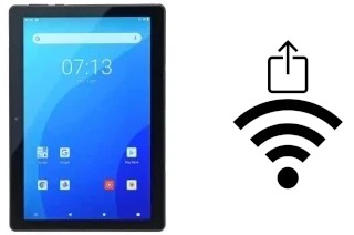 How to generate a QR code with the Wi-Fi password on a ONN Tablet Pro 10.1