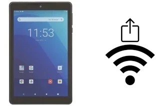 How to generate a QR code with the Wi-Fi password on a ONN Tablet Pro 8