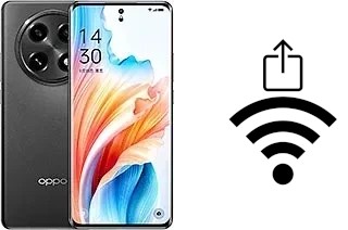 How to generate a Wi-Fi QR code on an Oppo A2 Pro