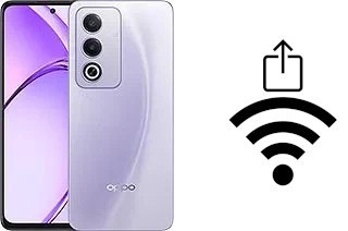 How to generate a QR code with the Wi-Fi password on a Oppo A3 Pro (India)