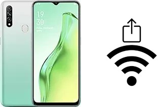 How to generate a QR code with the Wi-Fi password on a Oppo A31 (2020)