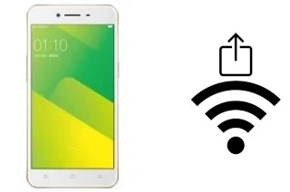 How to generate a QR code with the Wi-Fi password on a Oppo A37m