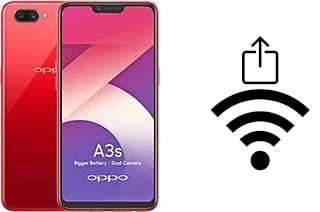 How to generate a Wi-Fi QR code on an Oppo A3s