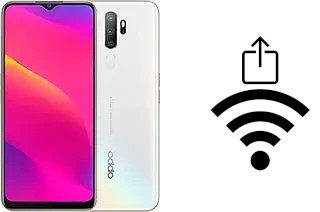 How to generate a QR code with the Wi-Fi password on a Oppo A5 (2020)