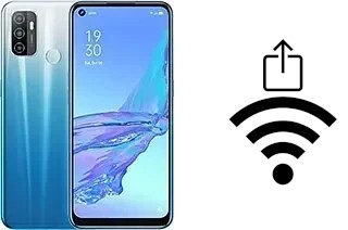 How to generate a QR code with the Wi-Fi password on a Oppo a53 (2020)