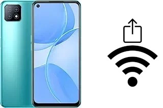 How to generate a QR code with the Wi-Fi password on a Oppo A53 5G