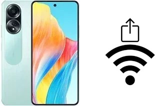 How to generate a Wi-Fi QR code on an Oppo A58 4G