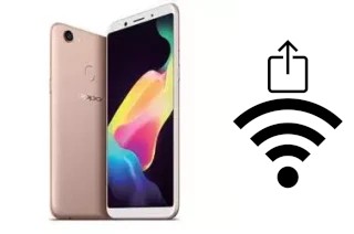 How to generate a QR code with the Wi-Fi password on a Oppo A73s