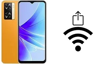 How to generate a Wi-Fi QR code on an Oppo A77s