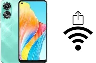 How to generate a Wi-Fi QR code on an Oppo A78 4G