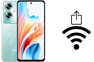 How to generate a Wi-Fi QR code on an Oppo A79 (2023)