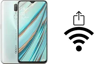 How to generate a QR code with the Wi-Fi password on a Oppo A9x