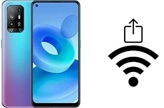 How to generate a Wi-Fi QR code on an Oppo A95 5G