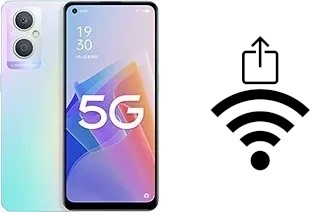 How to generate a Wi-Fi QR code on an Oppo A96