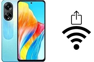 How to generate a Wi-Fi QR code on an Oppo A98