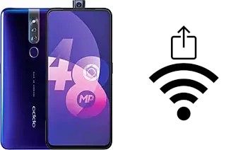 How to generate a QR code with the Wi-Fi password on a Oppo F11 Pro