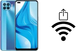 How to generate a Wi-Fi QR code on an Oppo F17 Pro