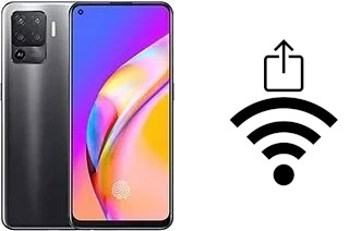 How to generate a Wi-Fi QR code on an Oppo F19 Pro