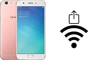 How to generate a QR code with the Wi-Fi password on a Oppo F1s