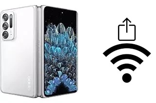 How to generate a Wi-Fi QR code on an Oppo Find N