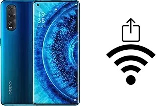 How to generate a Wi-Fi QR code on an Oppo Find X2