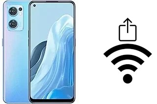 How to generate a Wi-Fi QR code on an Oppo Find X5 Lite