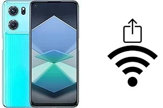 How to generate a Wi-Fi QR code on an Oppo K10 5G