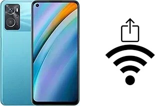 How to generate a Wi-Fi QR code on an Oppo K10