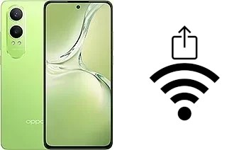 How to generate a QR code with the Wi-Fi password on a Oppo K12x