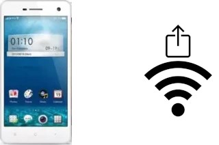 How to generate a QR code with the Wi-Fi password on a Oppo Mirror R819