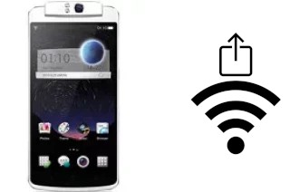 How to generate a QR code with the Wi-Fi password on a Oppo N1